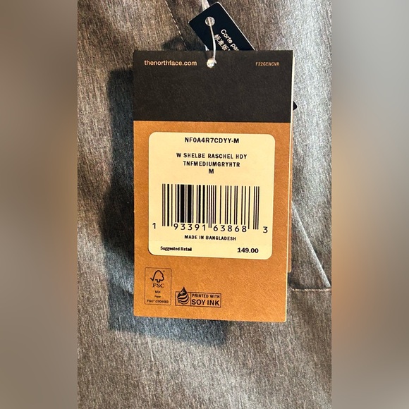 NWT The North Face Shelbe Raschel Hoodie Medium - Picture 11 of 14